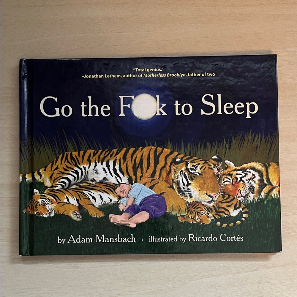 Go the F**k to Sleep Hardcover Book
